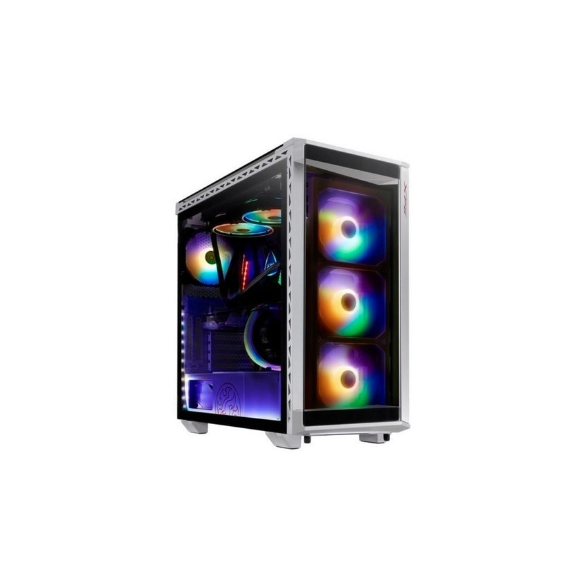 Chasis gamer XPG by ADATA BATTLECRUISER Blanco / Vidrio templado x4 / 4 Fan cooler ARGB