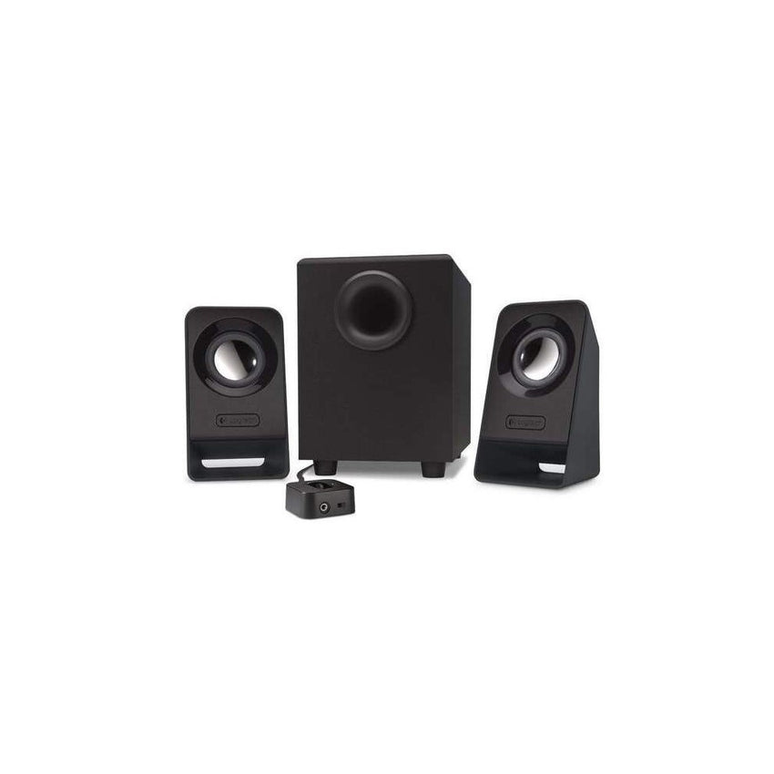 Parlante Logitech Z213 2.1 potencia 7W subwoofer 4W Plug 3.5mm color negro