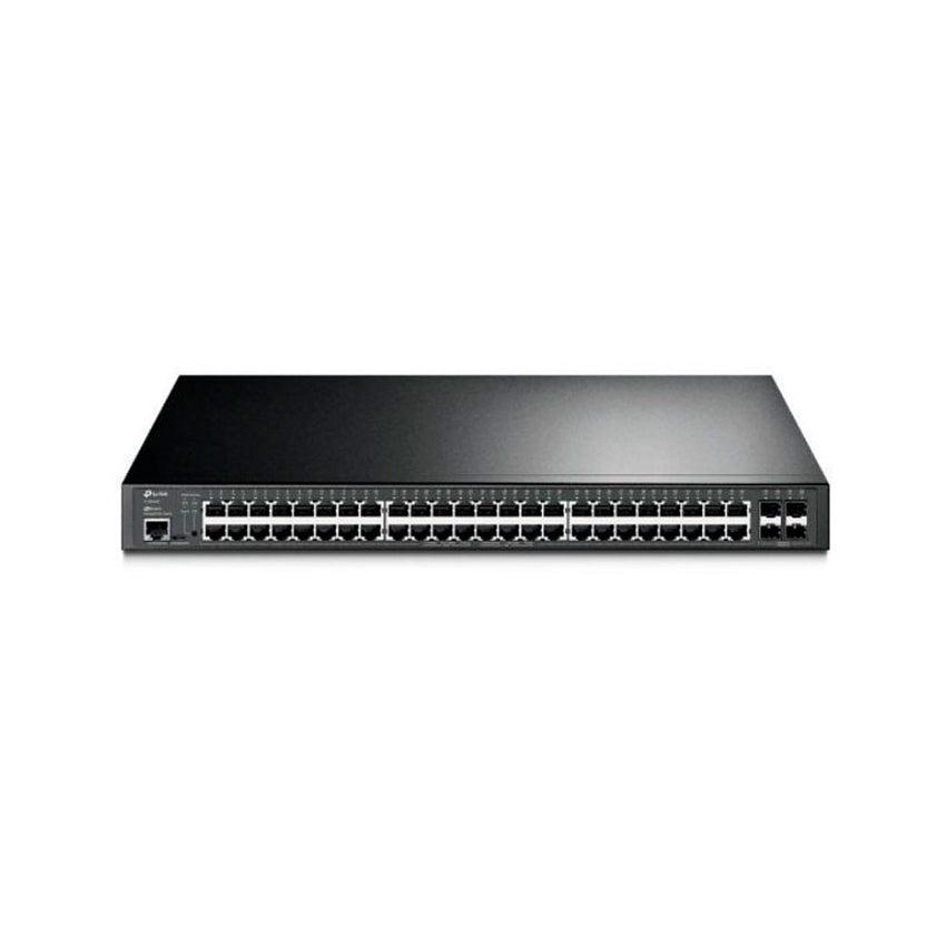 Switch TPLINK Administrable 48 Puertos Rj45 Giga L2+ (Capa 3 Lite) PoE COLOR Negro