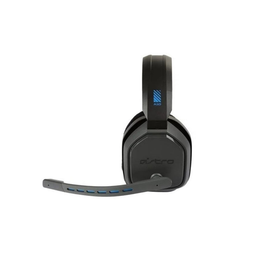 DIADEMA ASTRO A10 Logitech Gaming Alámbrica Plug3.5mm/USB PlayStation 4 Micrófono Cancela ruido Cable 2Metros Garantía 1Año-NEGRA-AZUL