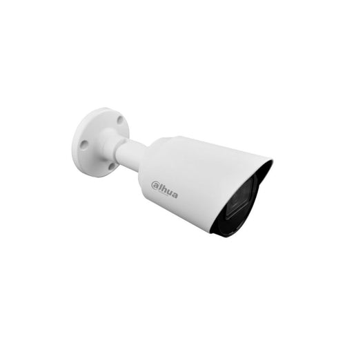 Camara Dahua Bullet, 2MP, Lente fijo 2,8mm, 4en1 (CVI/TVI/AHD/CVBS), Metal, IR30m, IP67, 12VDC.