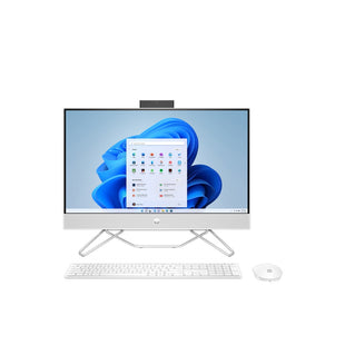 HP AIO  Core i3-1215U /24-cb1002la / 8GB / 128GB & 1TB / Win11 / Keyb+M Wireless / White CarmenB 24 pulgadas
