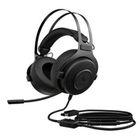 Diademas HP Omen, sonido envolvente 7.1 con entrada USB, Negro