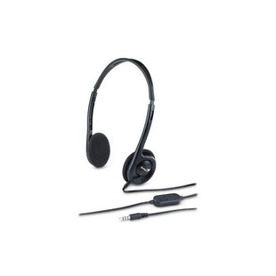 Audífono diadema GENIUS HS-200C 2 Plug 3.5mm Negro con Micrófono