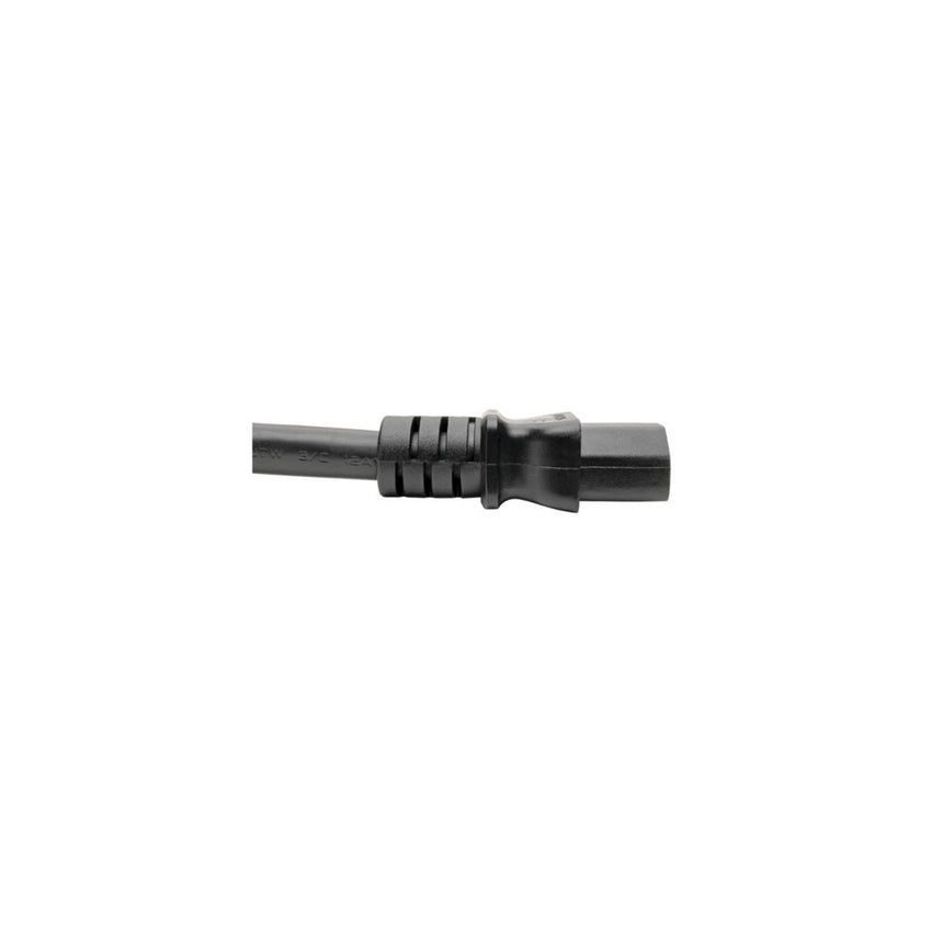 Cable de Alimentación para Computadora C20 a C13 - Servicio Pesado, 15A, 100V ~ 250V, 14 AWG, 2.13 m [7 pies], Negro