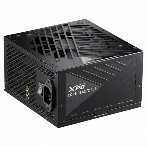 XPG CORE REACTOR II VE, Negro, 80+ Gold, Full Modular, 750W, ATX 24x1, EPS 8x2, PCIE (6+2)x3, MOLEXx2, 12VHPWRx1, SATAx6, Condensador TW, 7 Años de Garantía