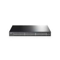 Switch TP-LINK Administrable de 48 Puertos Gigabit PoE+ 4 Ranuras SFP JetStream