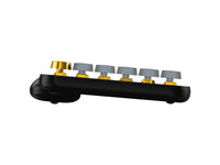 TECLADO INALAMBRICO POP GRIS AMARILLO