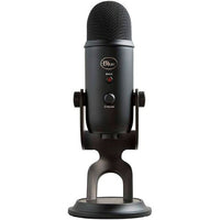 Microfono logitech Yeti USB-Blackout Edition