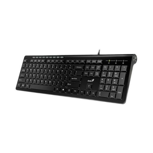 Teclado Genius Slimstar 230 Alámbrico Negro