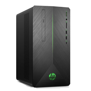 PC  HP 690-000bla Ryzen3/8GB/1TB/Win10/RX550 2GB/Negra/Teclado y mouse verdes - Combo Torre armado desde China Monitor 24