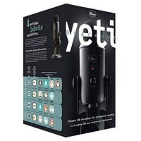Microfono logitech Yeti USB-Blackout Edition
