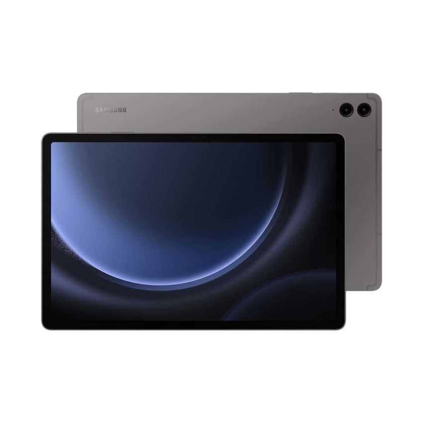Tablet Samsung Galaxy Tab S9 FE Plus WIFI, 12gb/256gb, silver + EF-DX810BBSGES + comboteclado