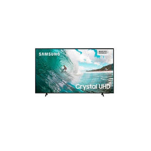 Televisor Samsung FLAT LED Smart TV 75 pulgadas Crystal UHD 4K  /3,840 x 2,160 / DVB-T2 /LAN/ Bluetooth/ AirPlay 2 / Bixby desde el control /modo ambiente/ Modo Juego/ HDMI x 3/ USB x2 /abre y edita archivos de Office/ control de voz/Garantía 1 año