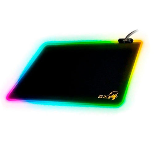 Pad mouse gamer genius, con retroiluminado, 32cm X 27cm, negro