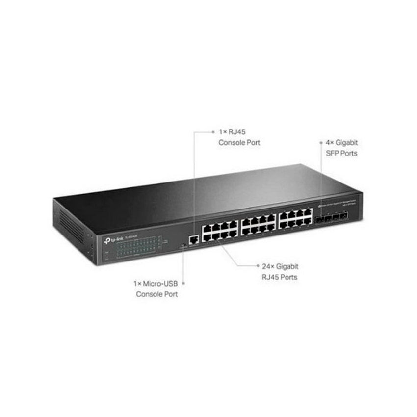 Switch TPLINK JetStream de 24 puertos Gigabit L2