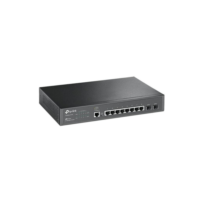 Switch TP-LINK Inteligente JetStream 8-Port Gigabit L2 Managed Switch with 2 SFP Slots