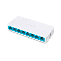Switch MERCUSYS de Escritorio 8 Puertos COLOR Blanco