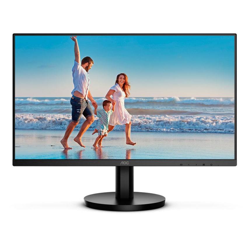 Monitor AOC LCD Profesional plano 23.8 IPS Full HD (1920 X 1080) / 100Hz / 4 ms / VGA / HDMI /Base Fija / Kensington Lock / Adaptive Sync.