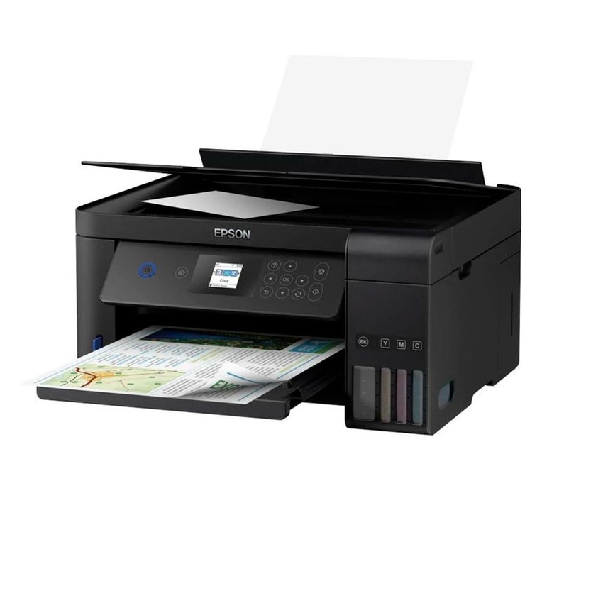 IMPRESORA MULTIFUNCIONAL EPSON ECOTANK L4160, IMPRESIÓN DUPLEX. WIFI.