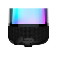 Parlante ORAIMO Soundflow Con Luces de Colores Led COLOR Negro