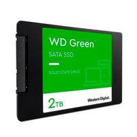 Unidad de Estado Solido SSD WESTERN DIGITAL Green 2TB COLOR Negro Verde