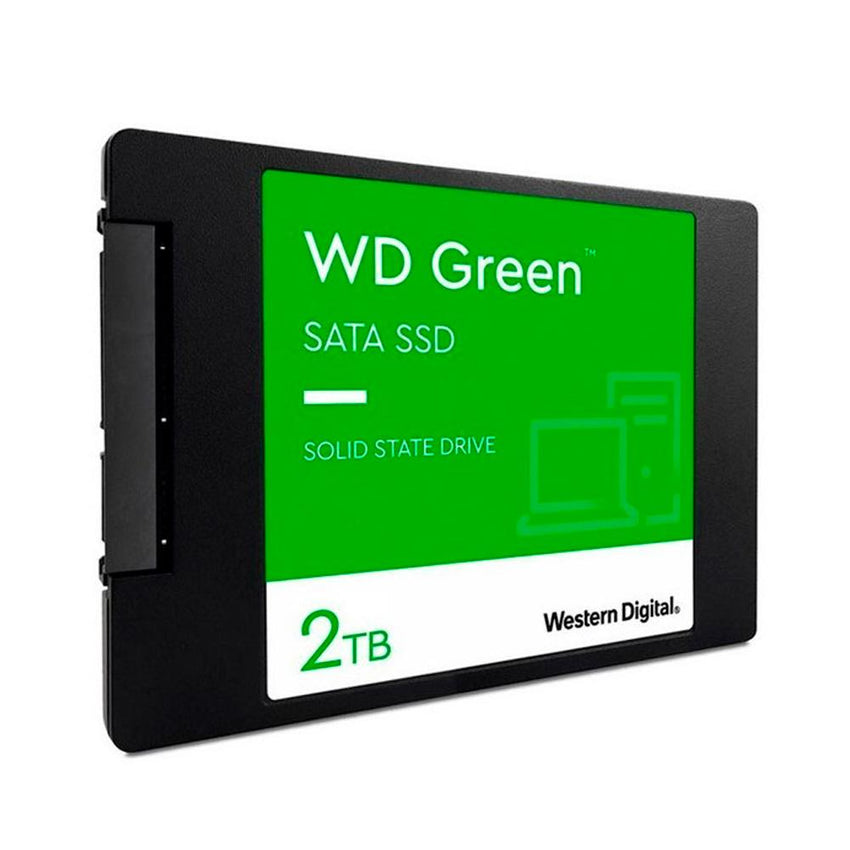 Unidad de Estado Solido SSD WESTERN DIGITAL Green 2TB COLOR Negro Verde