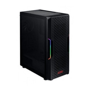 Chasis gamer XPG by ADATA STARKER Negro / ATX / Vidrio templado X1 / 1 Fan cooler ARGB + 1 Fan Cooler Standard + Fuente de poder XPG PROBE / 600 Watts / Certificada 80 Plus Bronze