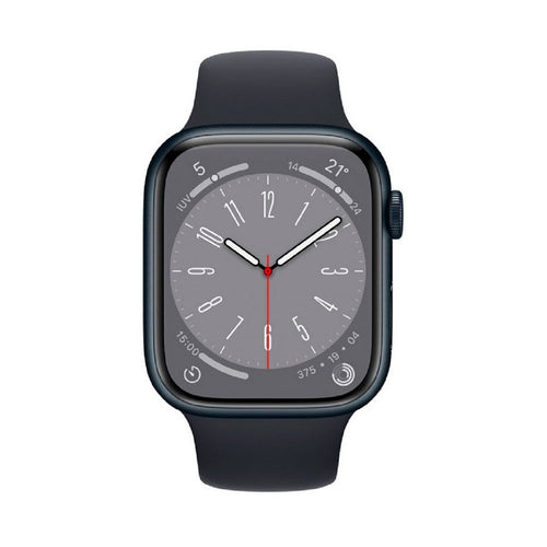 Apple Watch Series 8, Cuenta con Caja de Aluminio, Con GPS, Negro