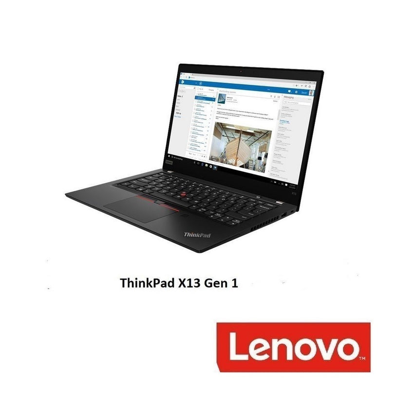 Portátil Lenovo Thinkpad X13, Intel Core-i7, 8GB RAM, 512gb SSD