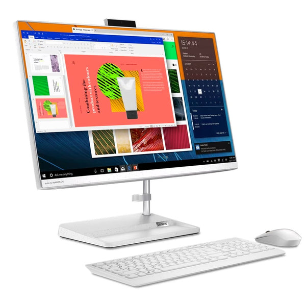 Todo en uno Lenovo IC 3 24ITL6 Intel Core i5 1135G7 23,8 Pulgadas FHD Memoria 4GB Estado Solido 256GB Linux Color Blanco