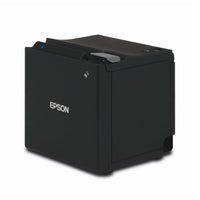 Impresora EPSON Térmica de Recibos mPOS. 80mm, Puerto USB, Ethernet, Incluye Fuente. Negra. TM-m30-022.