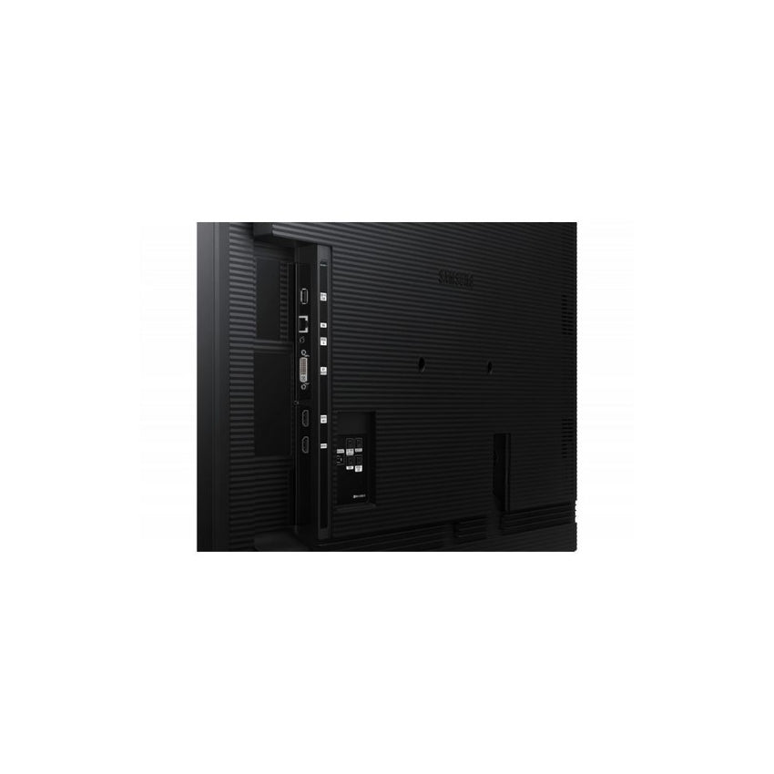 Samsung Monitor Industria  QB50R, Tamaño 50,Resolución 3840X2160 4K UHD, Brillo 350nit, Contraste: 4000:1  ¤ Certificación contra polvo IP5X,  Características: uso 16 horas/día, altavoces 10Wx2., Wi-fi ready, MagicInfo S6, SSSP 6.0, , Web Browser, WiFi,