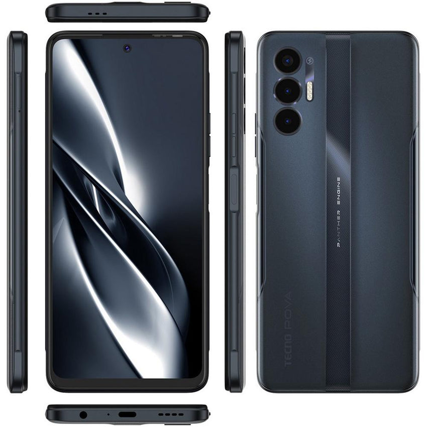 Celular Tecno Pova 3 ROM 128GB RAM 6GB Negro