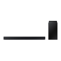 Barra de sonido Samsung, Subwoofer, 2.1 canales Conexión inalámbrica con el televisor, Experiencia de sonido envolvente, Potencia 300W, Garantia de 1 Año