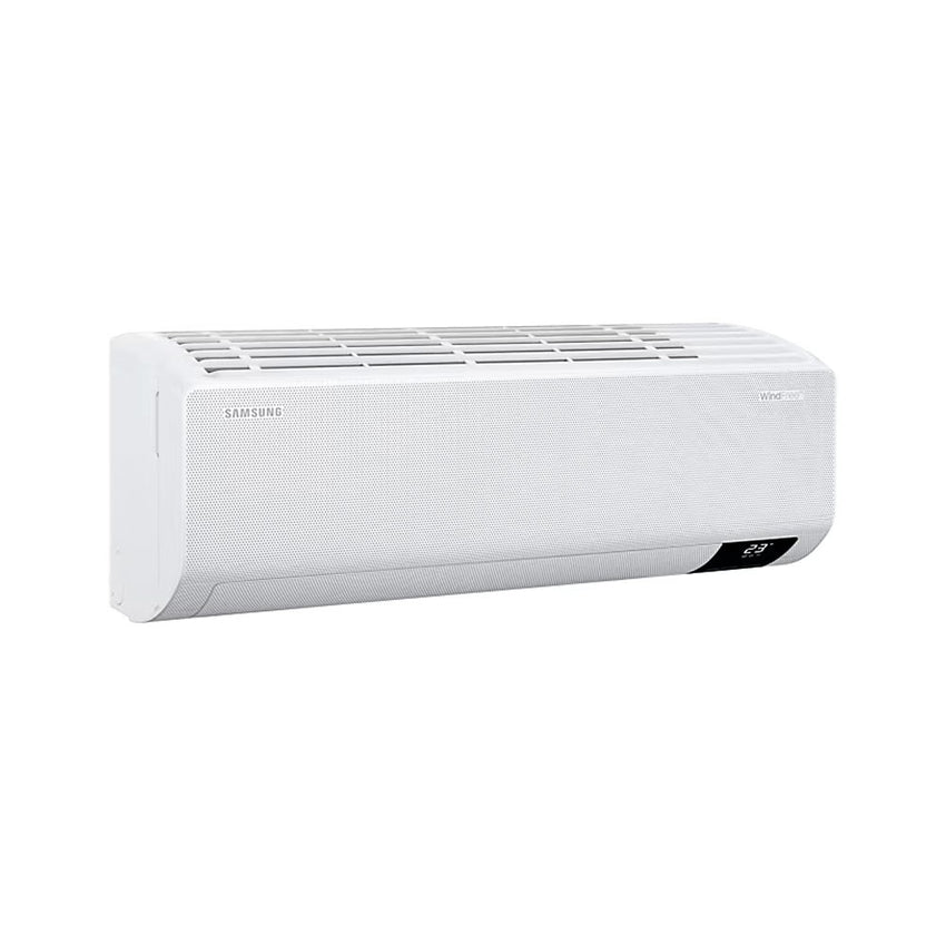 Mini Split Samsung 12.000 BTU WIND-FREE INVERTER R410A. 220V Caracteristicas princiapales:  *SIN CORRIENTES DE VIENTO *Modo Usuario Unico* Enfriamiento Rápido *Modo Good Sleep *Compresor digital Inverter Boost *Control Wi-Fi a traves de Smart Things *Easy