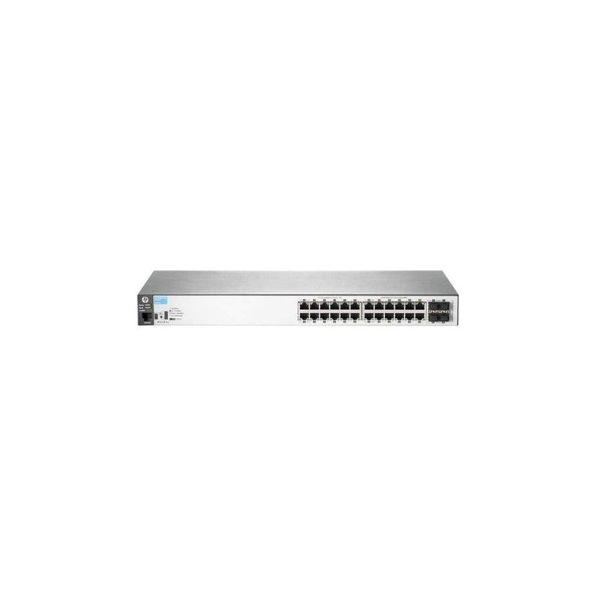 Switch HPN 2530-24G capa2 administrable 24 101001000 4 SFP Combo apilable cluster no PoE