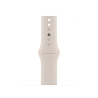 Apple Watch Series 8 (GPS) - Caja de aluminio en blanco estrella de 41 mm - Correa deportiva blanco estrella - Talla única