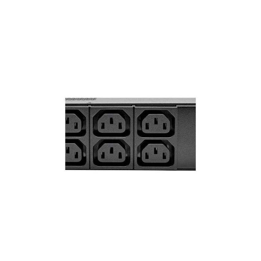 PDU Monofásico con Medidor Digital de 5.8kW, Tomacorrientes de 208V / 240V (8 C19 y 40 C13), L6-30P, cable de 3.05 m [10 pies], 0U Vertical, TAA, 1.78 m [70