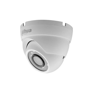 Camara Dahua Domo,2MP, Lente fijo 3,6mm, 4en1 (CVI/TVI/AHD/CVBS), metal, Smart IR30m, IP67, 12VDC.