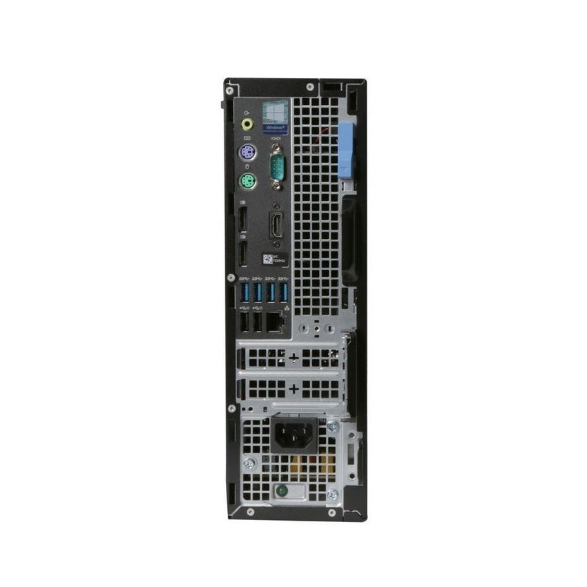 Pc Dell Workstation Precision SFF 3431/Intel Core i5-9500, 6 Core, 9MB Cache, 3.0Ghz, 4.4 Ghz Turbo w/UHD Graphics 630/8GB 1x8GB DDR4 2666MHz, 3.5 1TB 7200rpm, NVIDIA Quadro P400, 2GB, 3 mDP to DP adapte, Windows 10 Pro 6