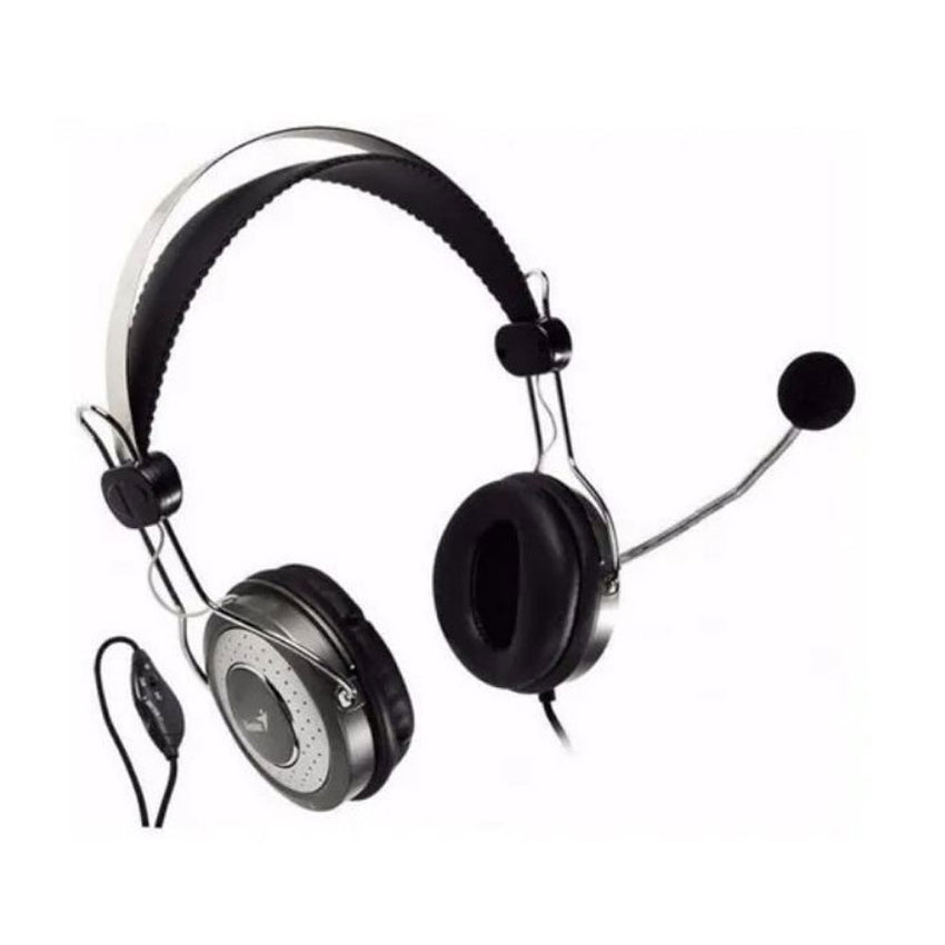 Audífono Diadema GENIUS HS-04SU 2 Plug 3.5mm COLOR Gris