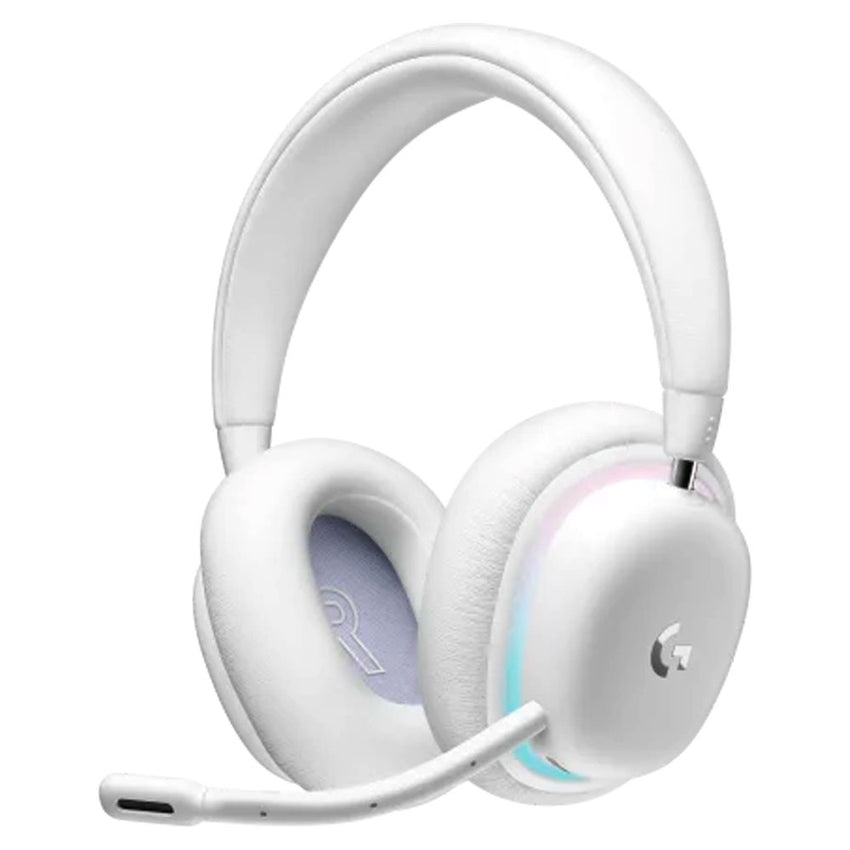 Diadema Logitech G735 inalámbrica blanca
