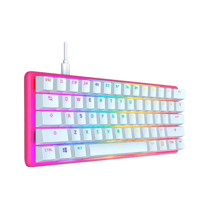 Teclado Gamer Hyperx Blanco Rgb (inglés)