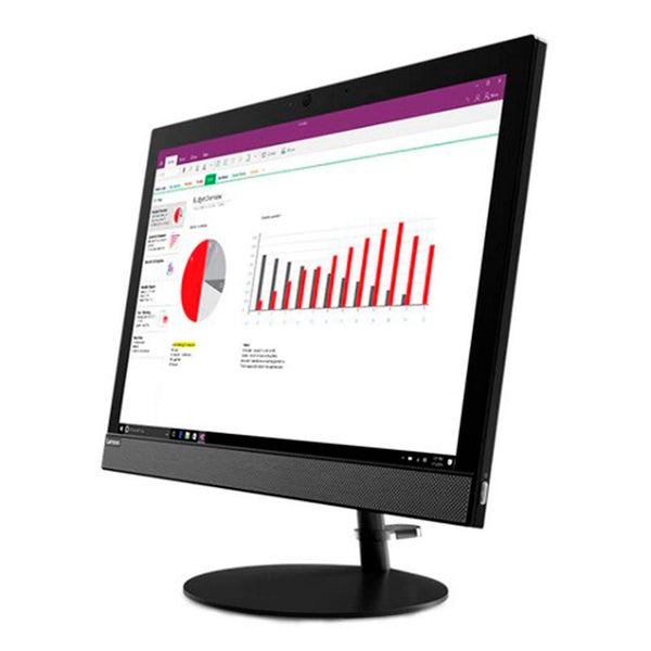 Computador Todo en uno Lenovo, Intel Celeron, 4GB RAM,  1TB SSD, Linux, Negro