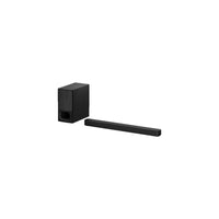 Barra de sonido de 2.1 canales Sony con potente subwoofer inalámbrico y tecnología BLUETOOTH® HT-S350