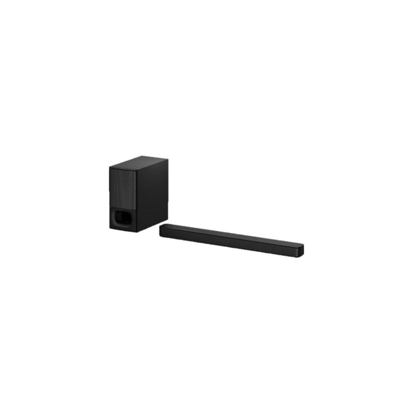 Barra de sonido de 2.1 canales Sony con potente subwoofer inalámbrico y tecnología BLUETOOTH® HT-S350