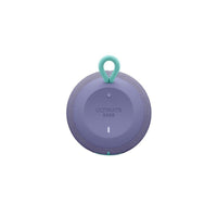 Parlante wonderboom Logitech Ultimate Ears Sumergible color lila