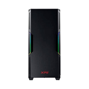 Chasis gamer XPG by ADATA STARKER Negro / ATX / Vidrio templado X1 / 1 Fan cooler ARGB + 1 Fan Cooler Standard + Fuente de poder XPG PROBE / 600 Watts / Certificada 80 Plus Bronze