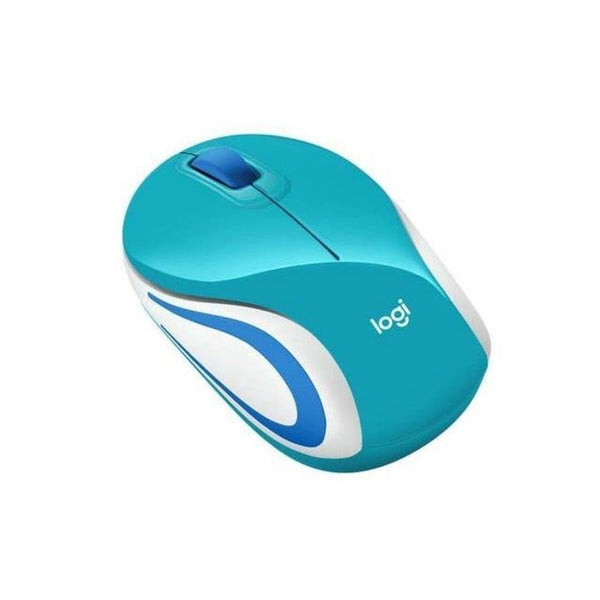 Mini Mouse M187 Logitech Inalámbrico Receptor Usb Verde